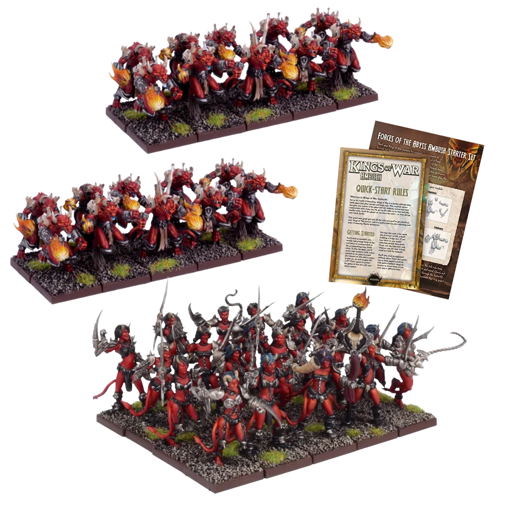MANTIC KOW FORCES OF THE ABYSS AMBUSH STARTER SET