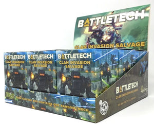 BATTLETECH CLAN INVASION SALVAGE BOX