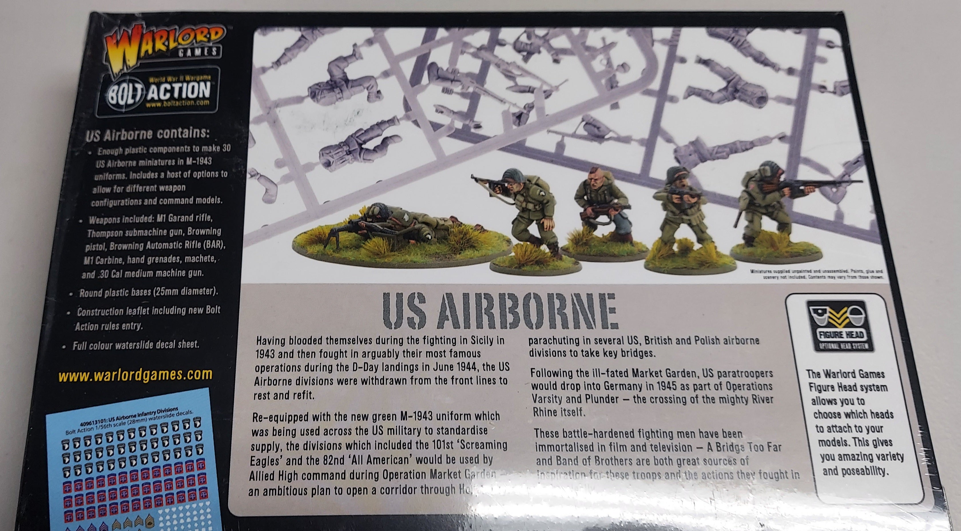 BOLT ACTION 28MM US AIRBORNE PARATROOPERS