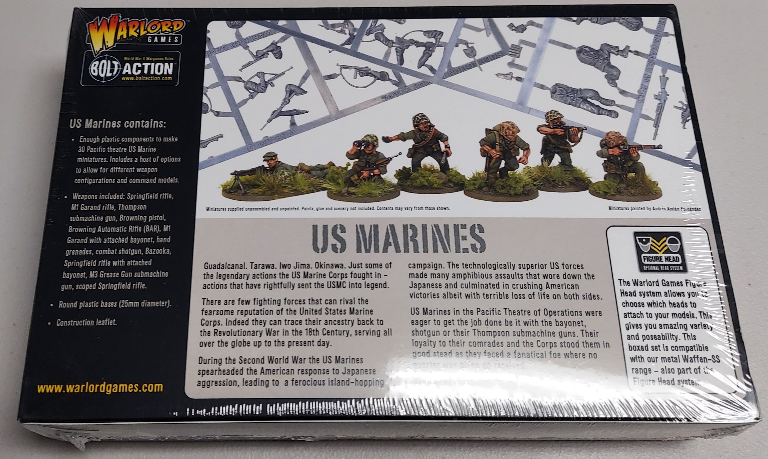 BOLT ACTION 28MM US MARINES PACIFIC THEATRE