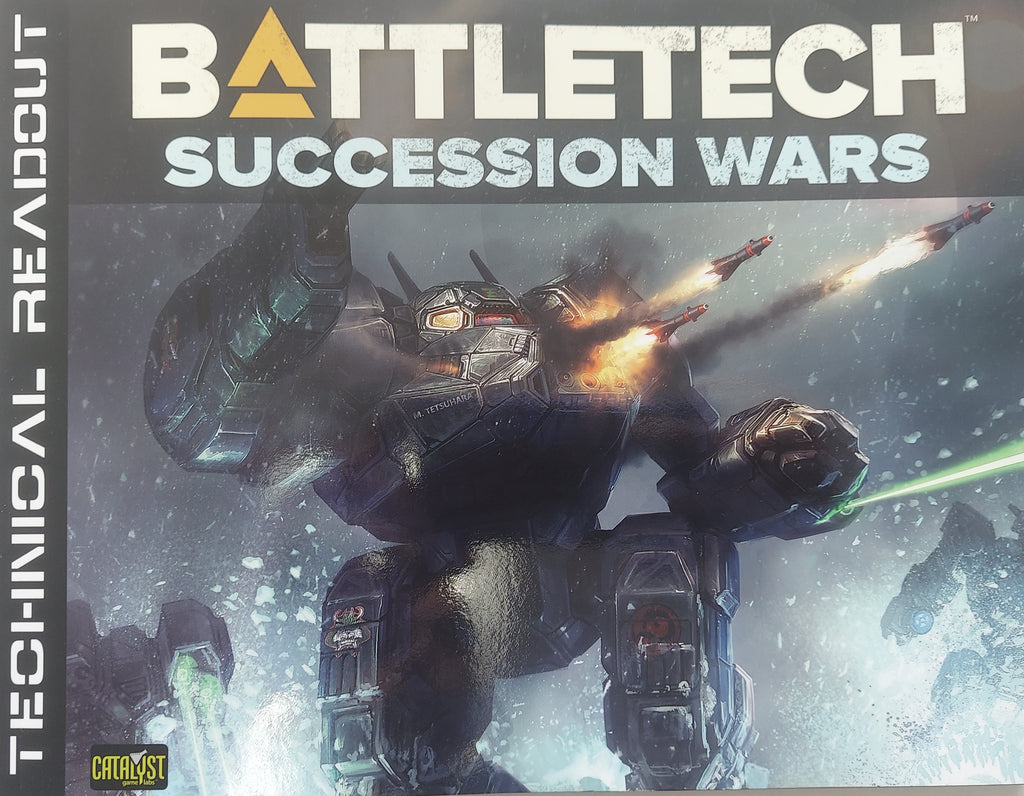 BATTLETECH TR SUCCESSION WARS BOOK
