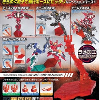 ACTION BASE 2 SPARKLE CLEAR RED