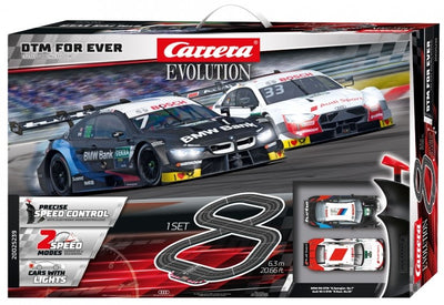 Carrera Evolution DTM FOREVER Slot Car Set 1:32