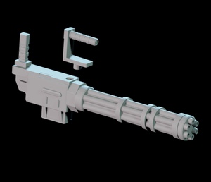 CUSTOMIZE GATLING GUN HG DIGITAL DOWNLOAD FOR 3D PRINTING