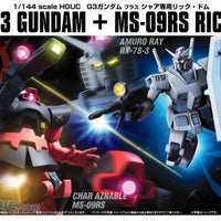 HG CHAR RICK DOM VS GUNDAM G3